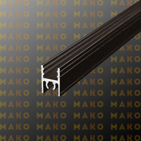 Профиль горизонтальный верхний MS210 Венге (A31)